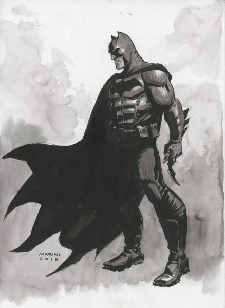 Batman: The Dark Prince Charming, Batman en pied au batarang 02