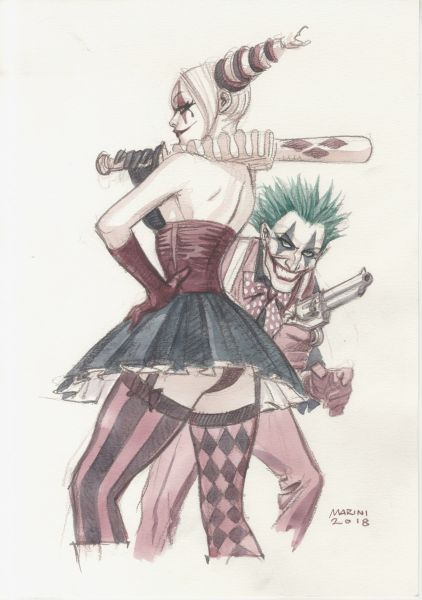 Batman : The Dark Prince Charming, Harley Quinn et le Joker