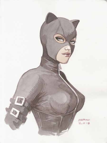 Batman : The Dark Prince Charming, Catwoman en buste