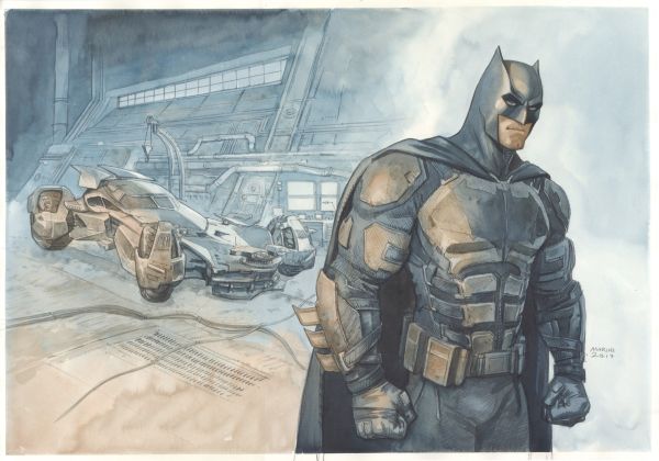 Batman : The Dark Prince Charming, Batman dans la Batcave