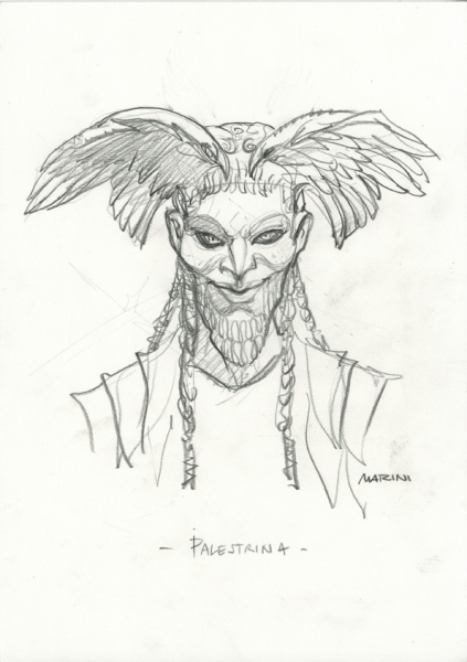 Scorpion, Illustration Palestrina