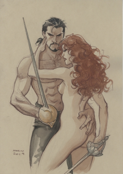 Illustration, Scorpion et Ansea