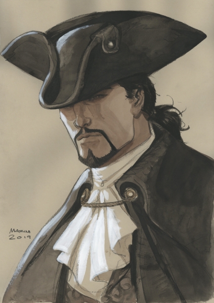 Illustration, Portrait Scorpion