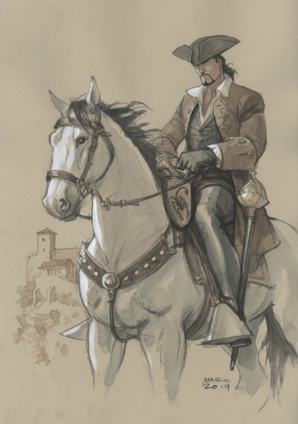 Illustration, Scorpion