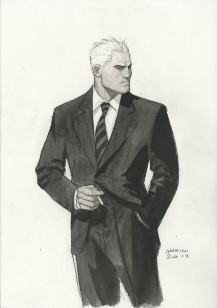 Noir burlesque tome 1, illustration, Slick