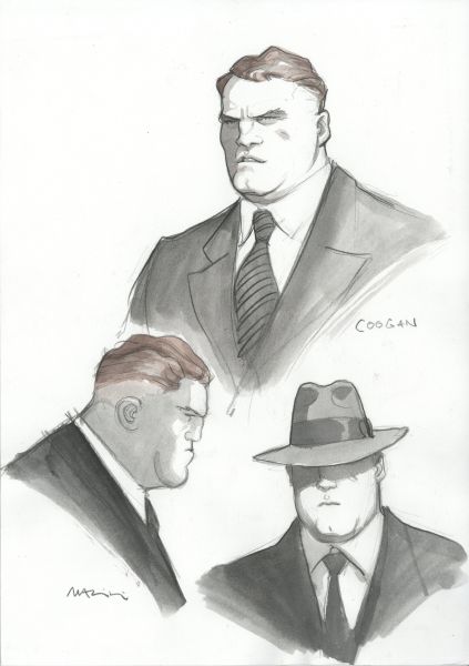 Noir burlesque tome 1, illustration, Coogan