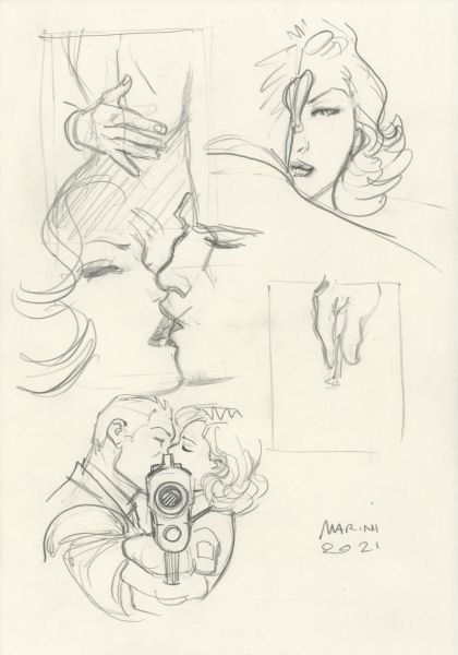 Noir burlesque tome 1, crayonn&eacute;