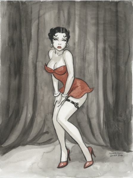 Noir burlesque tome 1 , illustration de personnage
