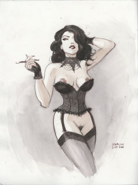 Noir burlesque tome 1 , illustration, Dita