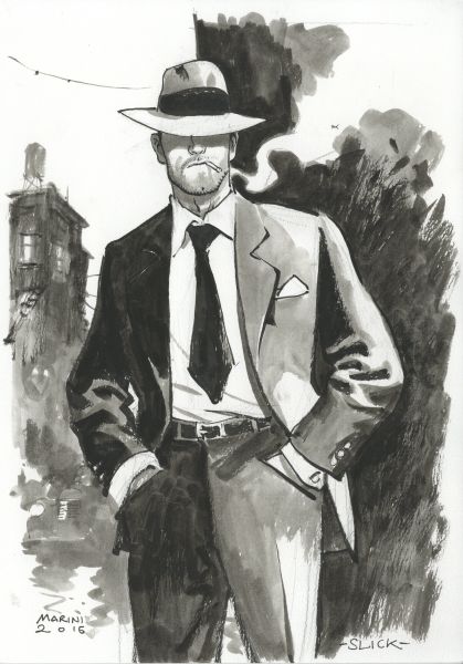 Noir burlesque tome 1 , illustration, Slick