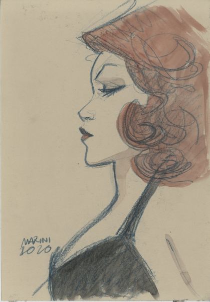 Noir burlesque tome 1 , illustration, Caprice