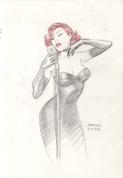 Noir burlesque tome 2, illustration, Caprice micro
