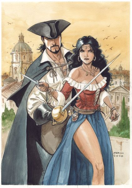 Couple Scorpion et Mejaï - Commission 2020