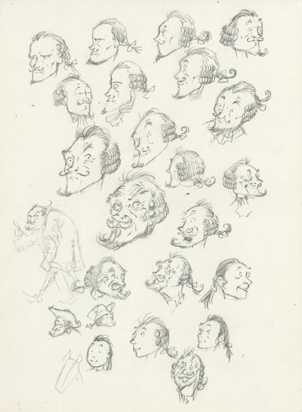 Le Baron, &eacute;tude de personnage