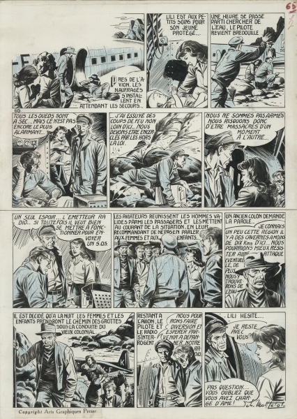 Liliane hotesse de l'air