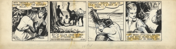 strip Tarzan, 2434, 1947