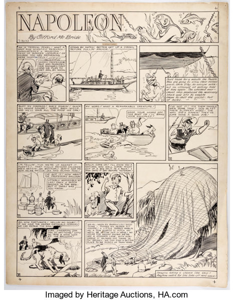 Napoleon Sunday Page du 30 Juillet 1933