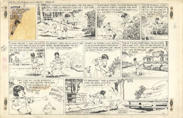 Little Annie Rooney, Sunday page du 2 juillet 1950
