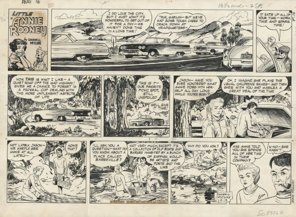 Little Annie Rooney, Sunday du 16 ao&ucirc;t 1964