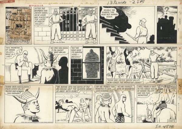 The Phantom, sunday page du 26 janvier 1958