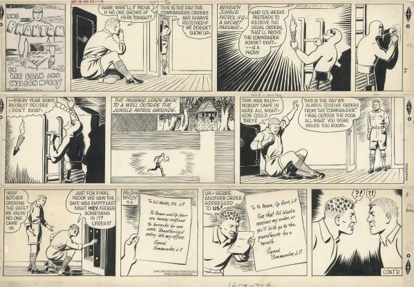 The Phantom, sunday page du 08 septembre 1957
