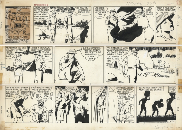 The Phantom, Sunday page du 21 septembre 1958