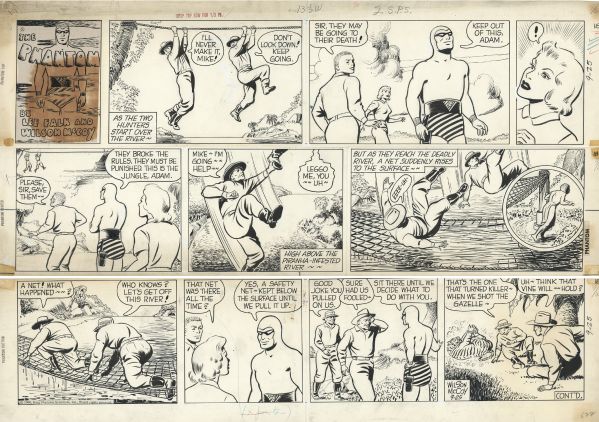 The Phantom, sunday page du 25 septembre 1960