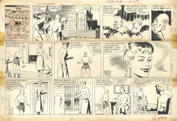 The Phantom, Sunday Page du 23 F&eacute;vrier 1958