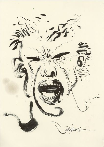 The Savage live Drawing on BBC Documentary 