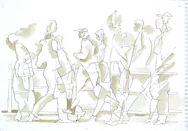 Coast road Book Pedestrians 