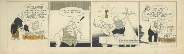 Bringing up Father, strip du 08 octobre 1953