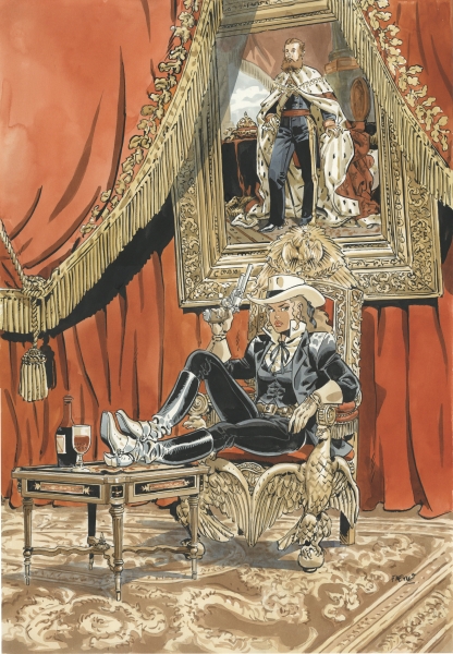 Sauvage, tome 2, Dans les griffes de Salm-Salm, Couverture