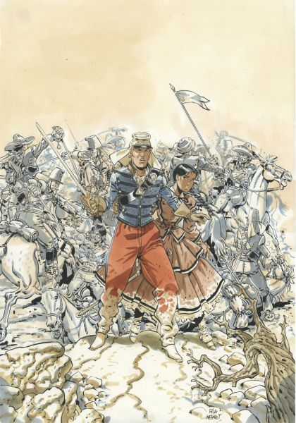  Sauvage, Illustration couverture tome 4 - Esmeralda