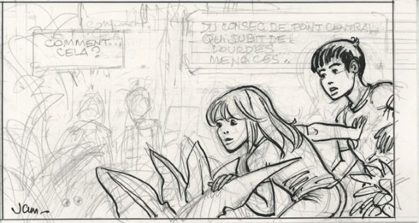 Val&eacute;rian et Laureline, &eacute;tude de case 035