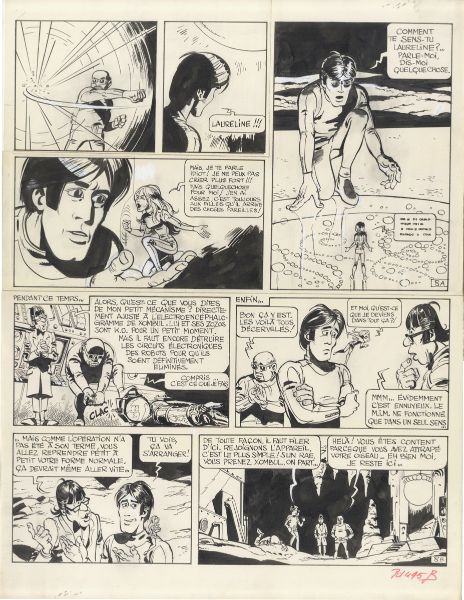Val&eacute;rian, Tome 1, La Cit&eacute; des eaux mouvantes, Planche 8, 1970