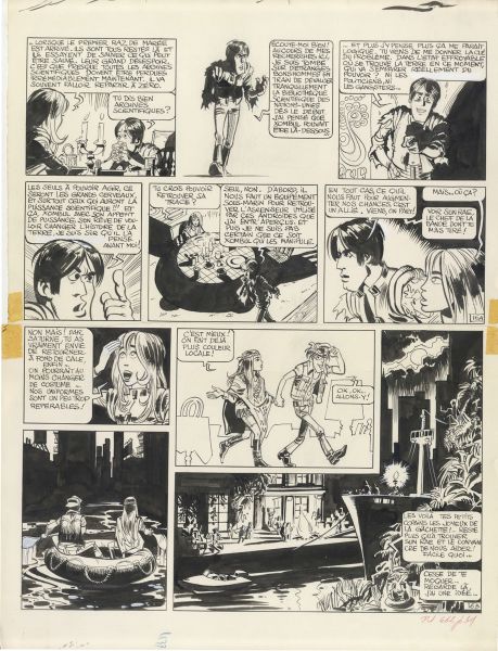 Val&eacute;rian, Tome 1, La Cit&eacute; des eaux mouvantes, Planche 16, 1970