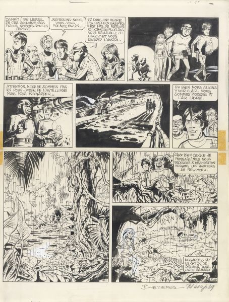 Val&eacute;rian, tome 1, La Cit&eacute; des eaux mouvantes, Planche 20, 1970