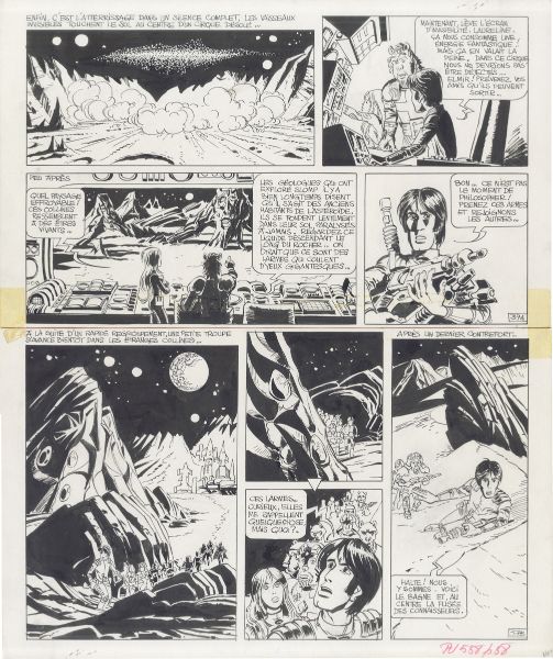 Val&eacute;rian, tome 2, L'empire des mille plan&egrave;tes, planche 37, 1971