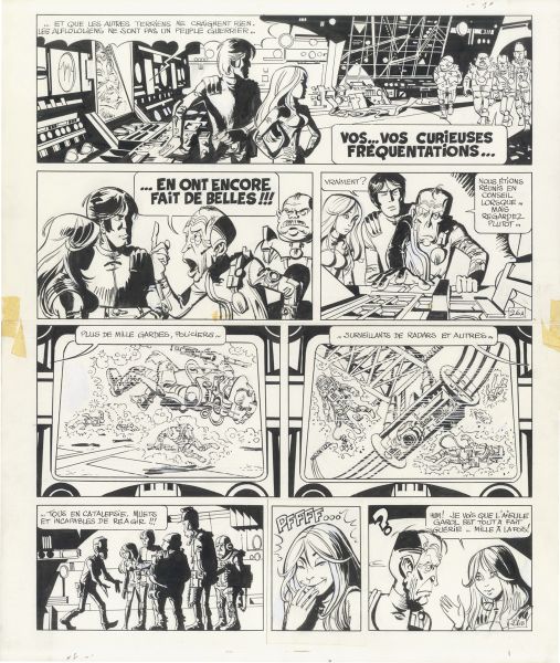 Val&eacute;rian, tome 4, Bienvenue sur Alflolol, Planche 26, 1972