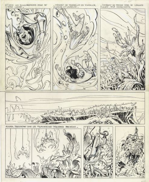 Val&eacute;rian, Tome 5, Les Oiseaux du ma&icirc;tre, Planche 4, 1973