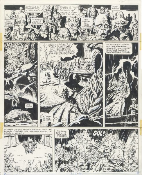 Val&eacute;rian, Tome 5, Les Oiseaux du ma&icirc;tre, Planche 19, 1973