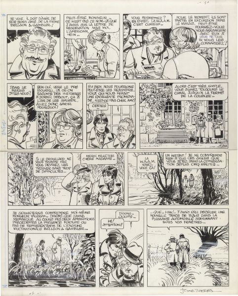 Val&eacute;rian, tome 9, M&eacute;tro Ch&acirc;telet direction Cassiop&eacute;e, Planche 14, 1980