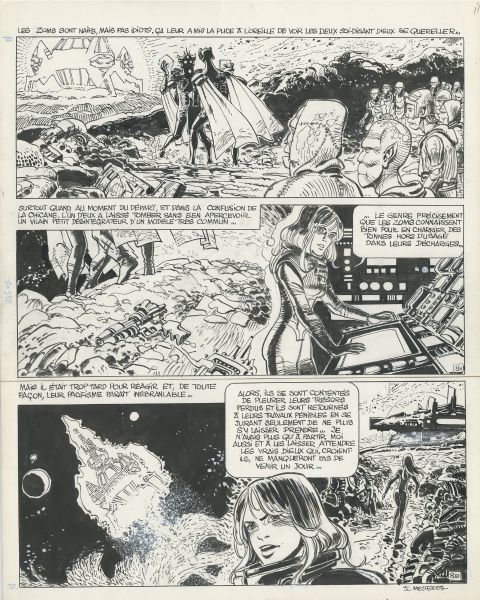 Val&eacute;rian, Tome 10, Brooklyn station - Terminus Cosmos, Planche 8, 1982