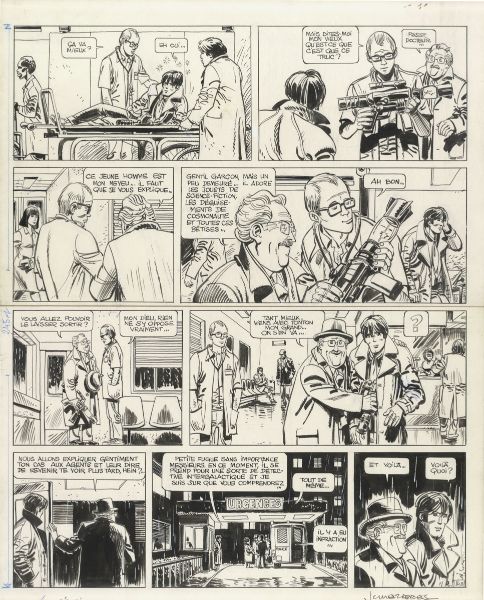 Val&eacute;rian, tome 10, Brooklyn Station - Terminus Cosmos, Planche 14, 1981
