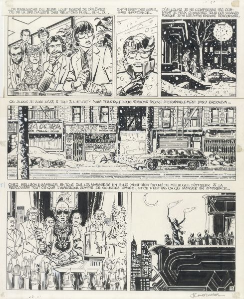 Val&eacute;rian, tome 10, Brooklyn Station - Terminus Cosmos, Planche 28, 1987