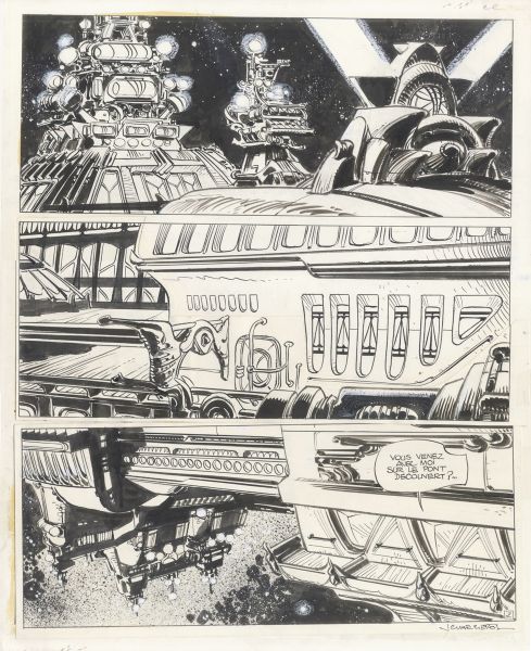 Val&eacute;rian, Tome 13, Sur les fronti&egrave;res, Planche 2, 1988