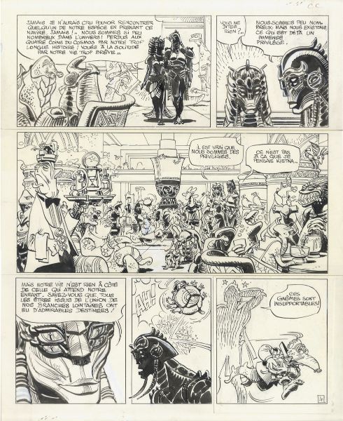 Val&eacute;rian, Tome 13, Sur les fronti&egrave;res, Planche 4, 1988