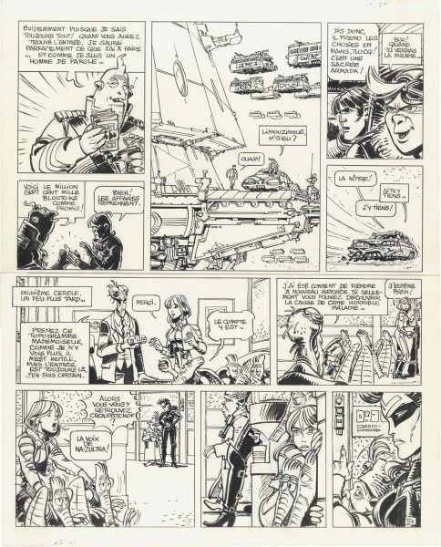 Val&eacute;rian, Tome 15, Les cercles du pouvoir, Planche 54, 1994