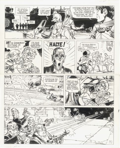 Val&eacute;rian, Tome 17, L'orphelin des astres, Planche 9, 1998