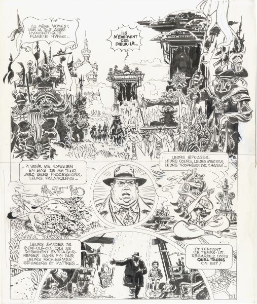 Val&eacute;rian, Tome 18, Par des temps incertains, Planche 5, 2001